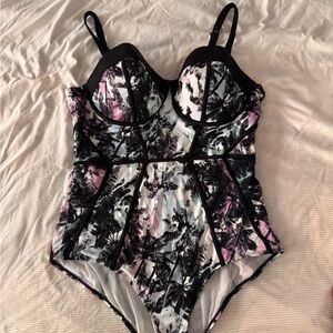 Torrid Tropical print one-piece